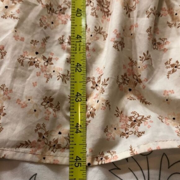 Who What Wear Women Ruffle Charming Floral Midi Dress NWT Size S - Picture 12 of 15